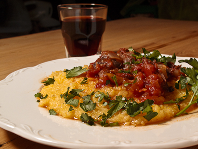 spezzi and polenta 400px Spezzi