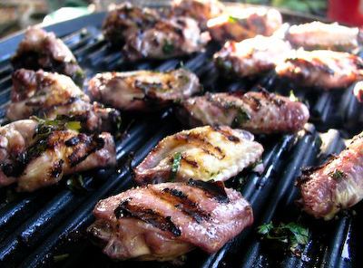 tuscan wings Grilled, Marinated Chicken Wings